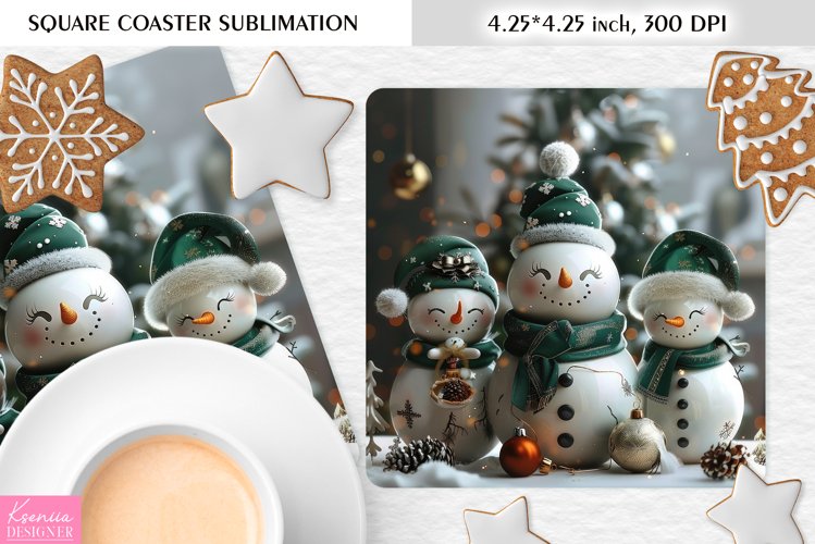 Cute Snowman Clipart Image 9
