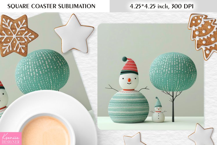 Cute Snowman Clipart Image 7