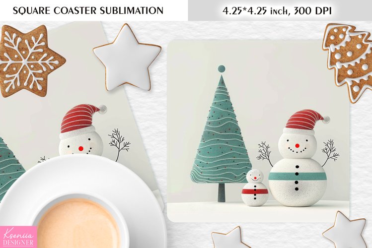 Cute Snowman Clipart Image 3