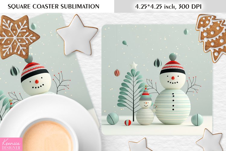Cute Snowman Clipart Image 5