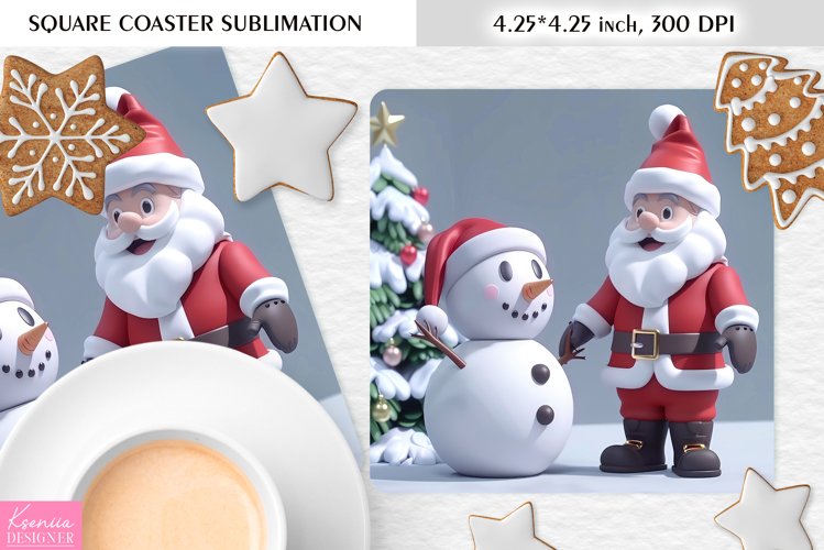 Cute Snowman Clipart Image 9