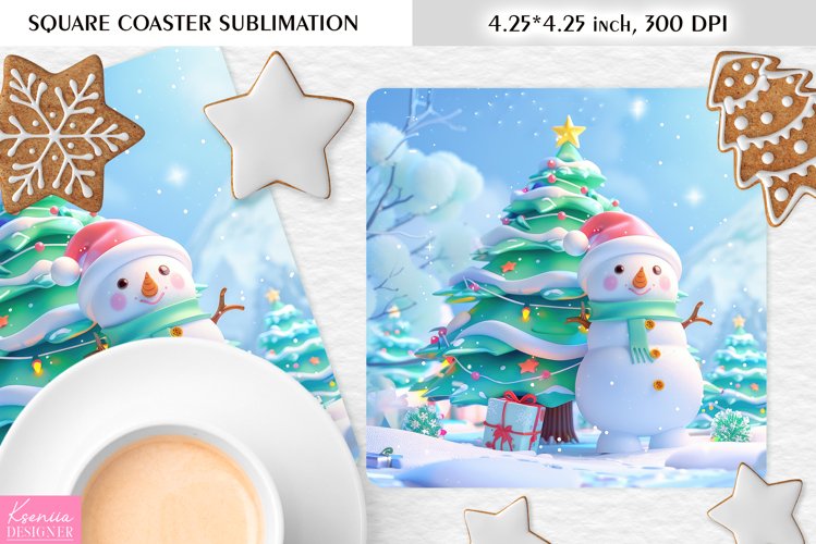 Cute Snowman Clipart Image 24