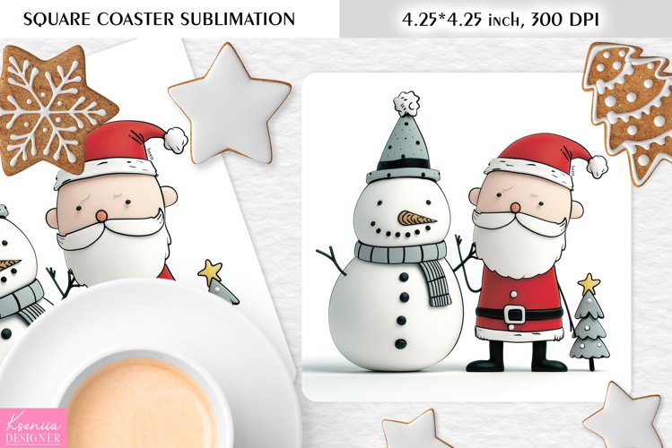 Cute Snowman Clipart Image 7