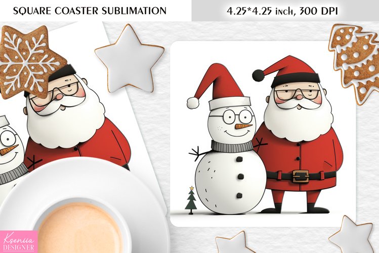 Cute Snowman Clipart Image 5
