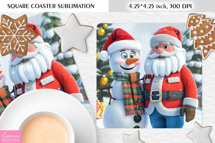 Cute Snowman Clipart Image 4