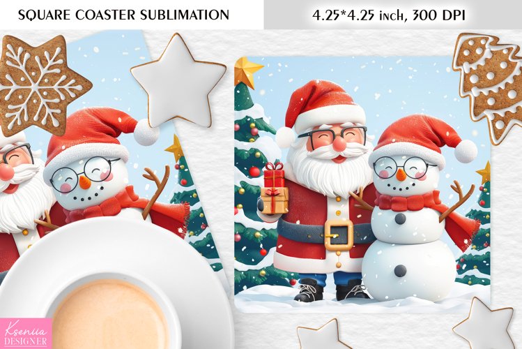 Cute Snowman Clipart Image 2