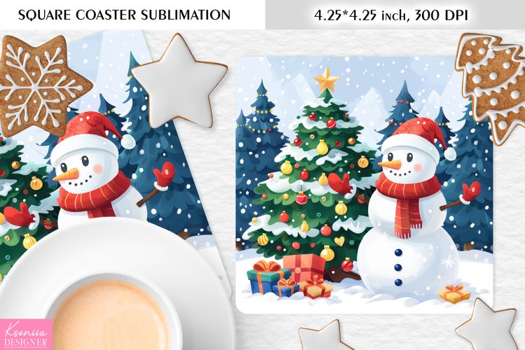 Cute Snowman Clipart Image 23