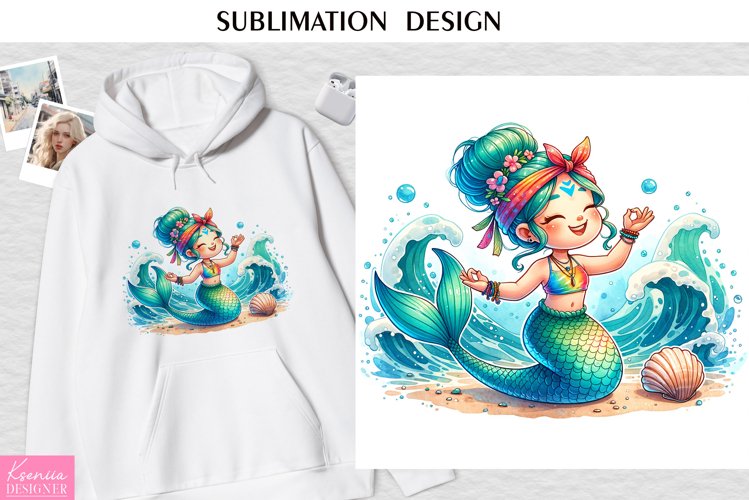 Mermaid Clipart Image 20
