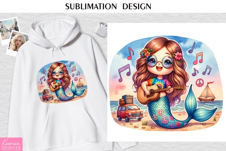 Mermaid Clipart Image 19
