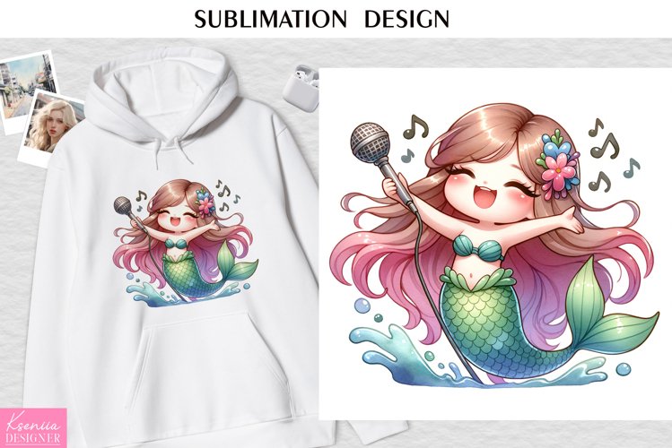 Mermaid Clipart Image 17