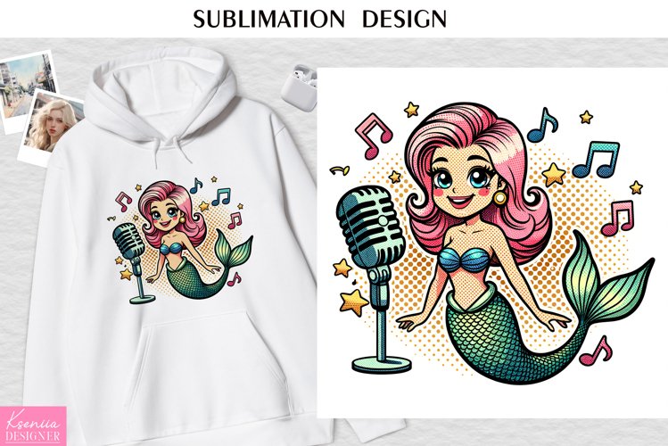 Mermaid Clipart Image 24