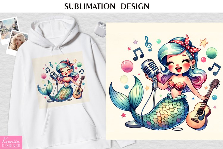 Mermaid Clipart Image 23