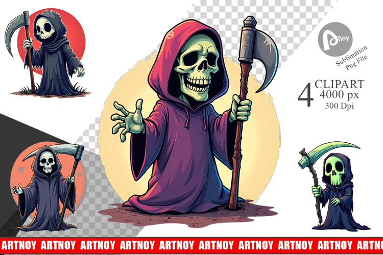 Grim Reaper Clipart Image 18
