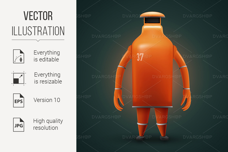 Cartoon Robot
