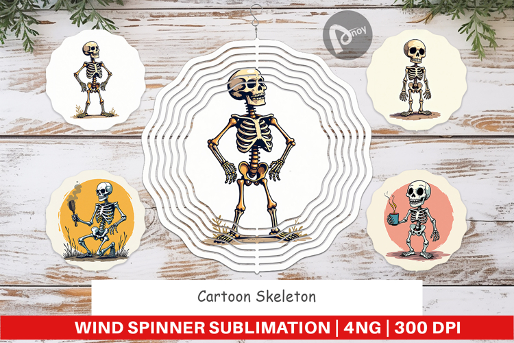 Dancing Skeleton Clipart Image 4
