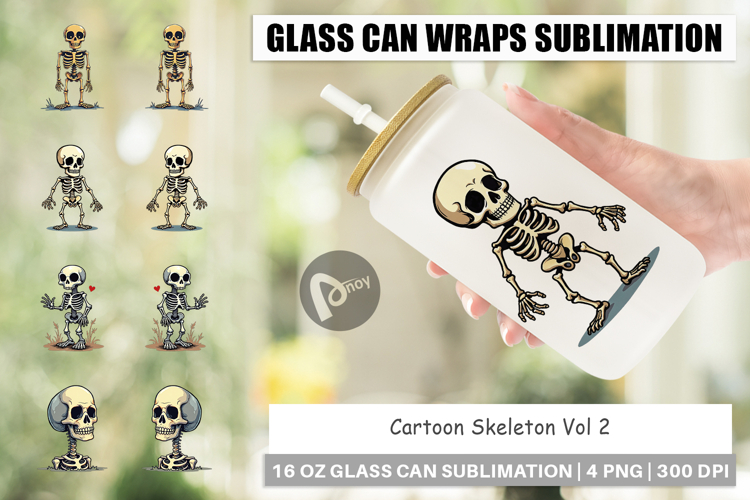 Dancing Skeleton Clipart Image 9