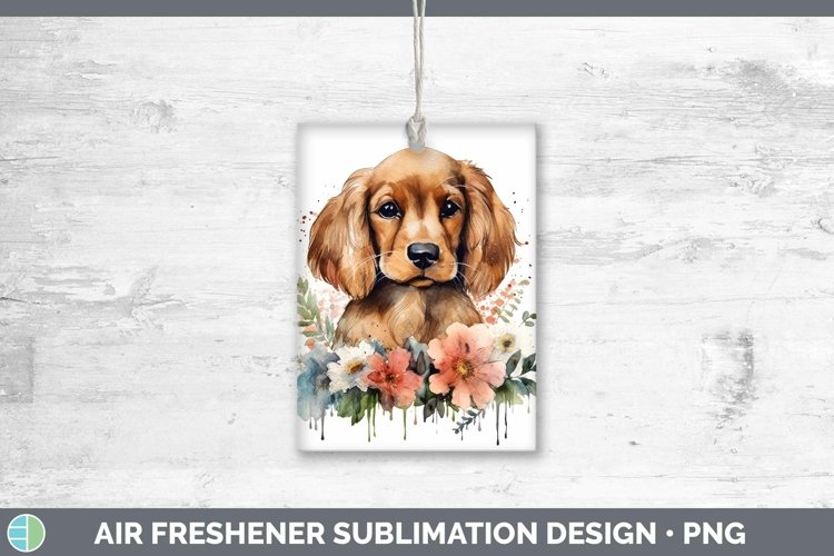 GorgeousCartoon Watercolor Air Freshener design.