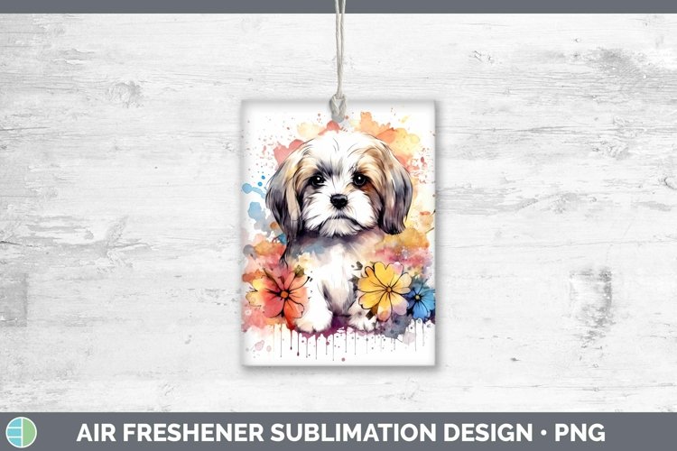 GorgeousCartoon Watercolor Air Freshener design.