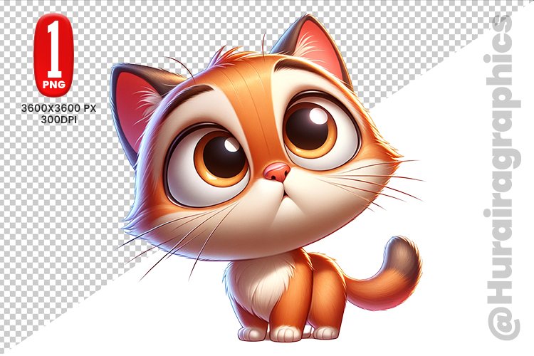 Cat Clipart - PNG File