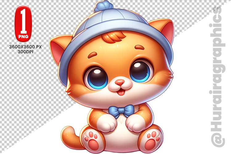 Cat Clipart - PNG File
