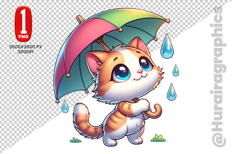 Cute Cat Clipart Image 19