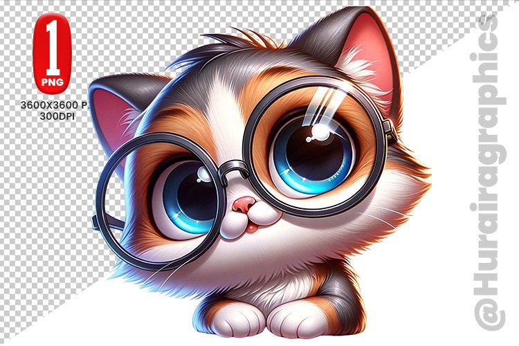 Cute Cat Clipart Image 20