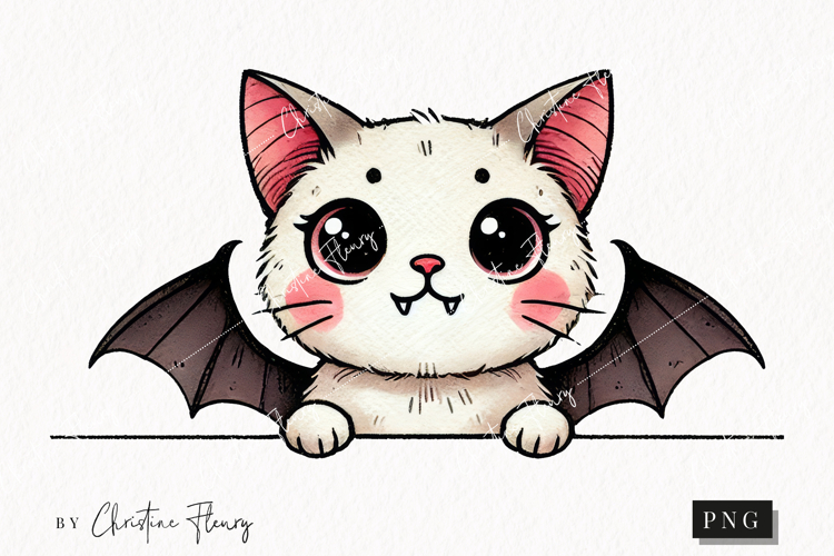 Cute Vampire Clipart Image 15