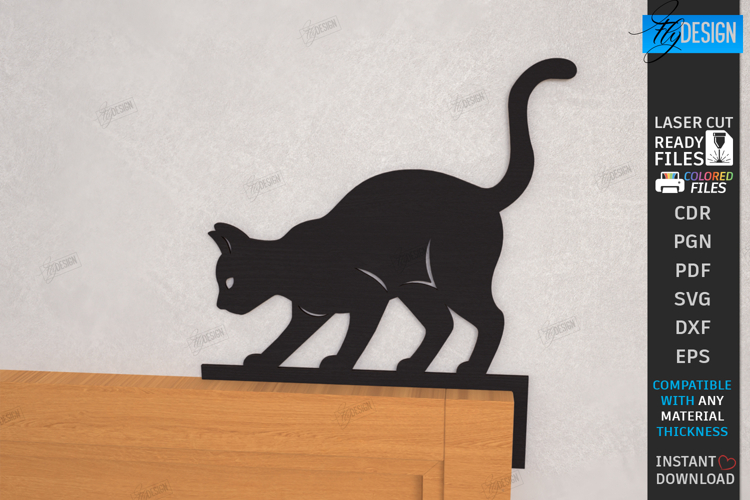 Black Cat Svg Image 7