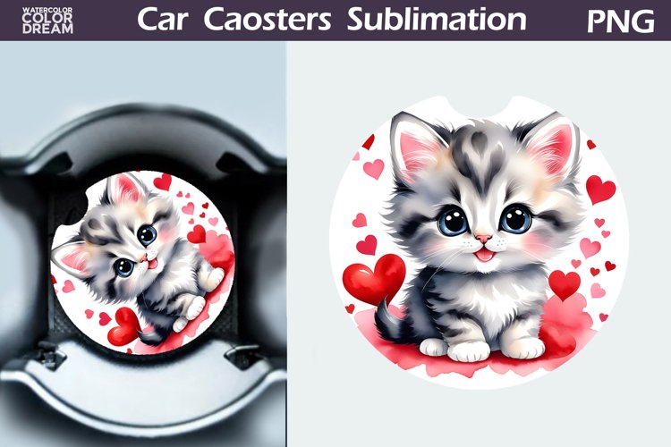 Cat Watercolor Image 9