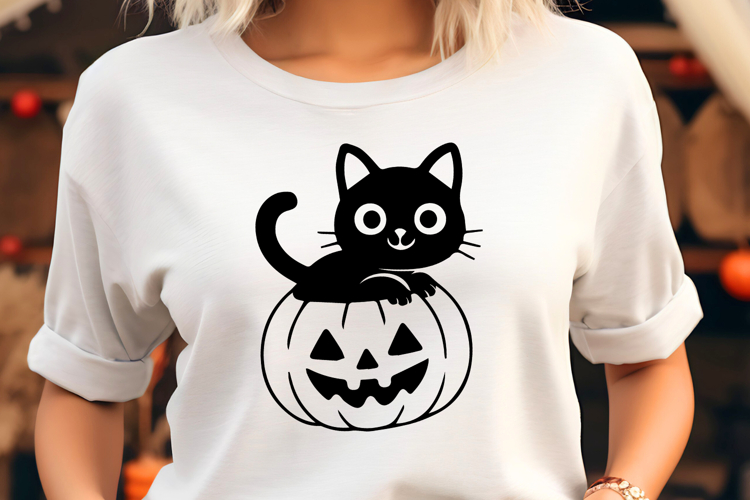 Halloween Cat Clipart Image 23