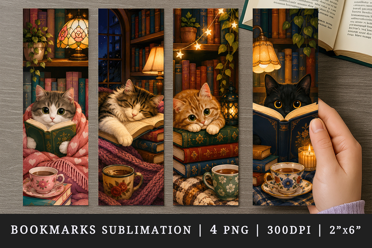 Cute Cat Illustration Image 4