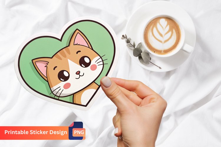 Cat Lover Sticker, Cat Decal, Animal Lovers Sticker