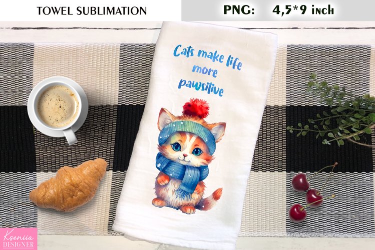 Cat Watercolor Image 16