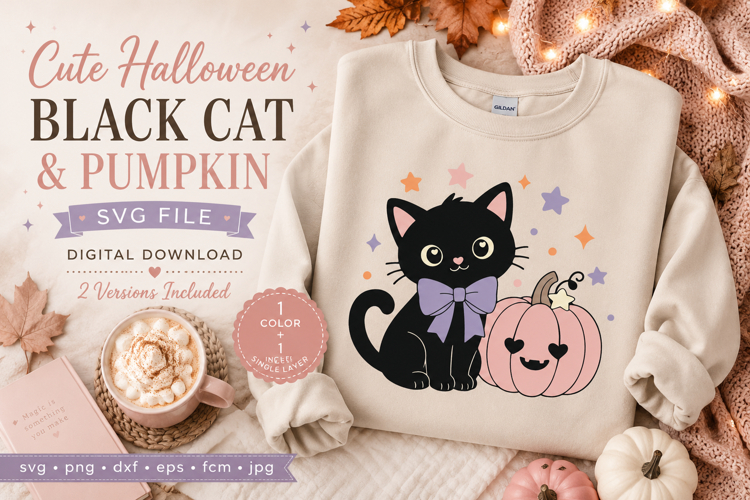 Black Cat Svg Image 9