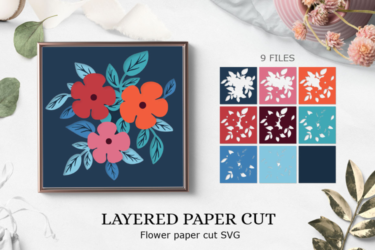 Multilayer postcard / Layered Shadow Box example image 1
