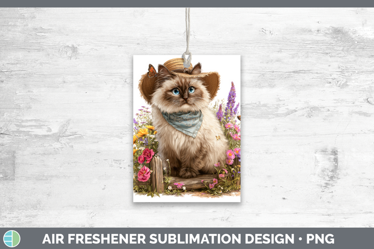 Himalayan Air Freshener Cats Bandana Summer Sublimation Car