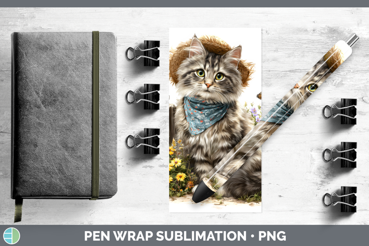 Norwegian Forest Pen Wrap Cats Bandana Summer Sublimation Pe