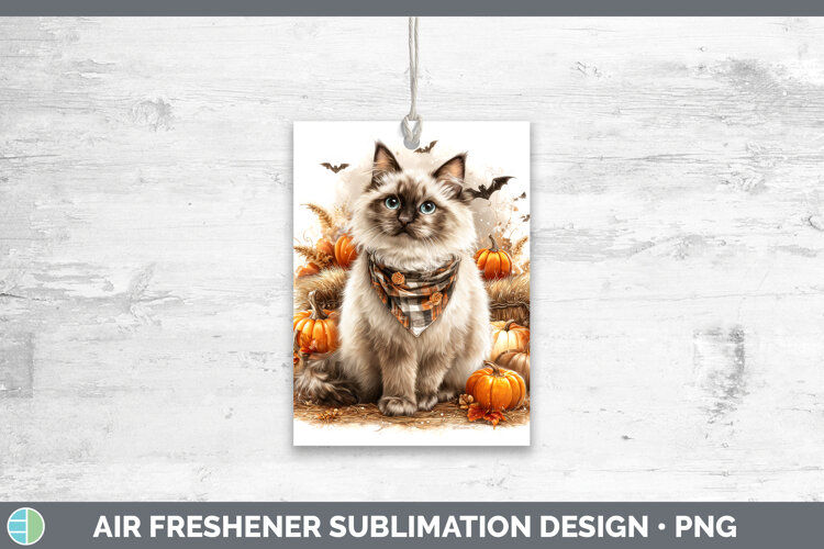 GorgeousCats Boho Autumn Air Freshener design.