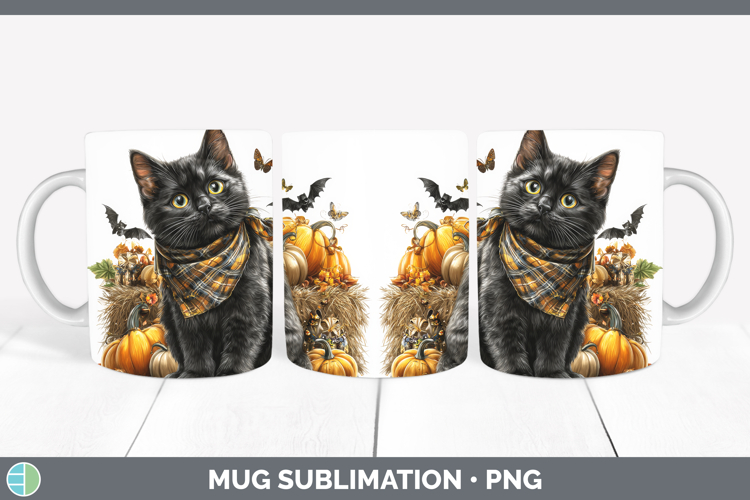 Black Cat Clipart Image 8