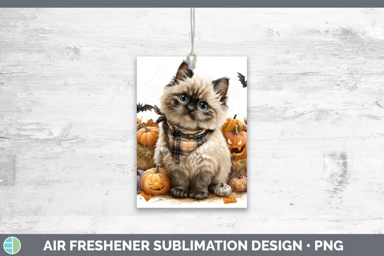 GorgeousCats Boho Autumn Air Freshener design.