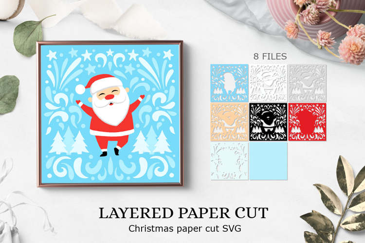 Cricut christmas paper crafts / christmas tree papercut