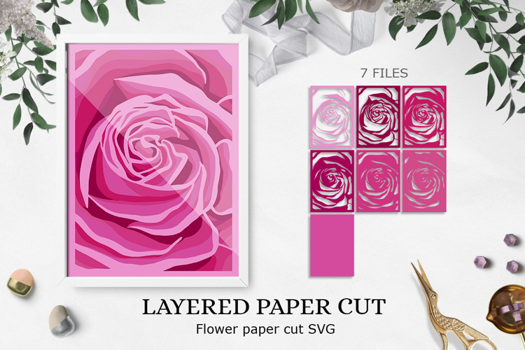 Paper cut / Papercut flower / Papercut roses