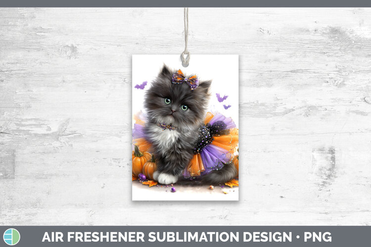 GorgeousCats Halloween Air Freshener design.