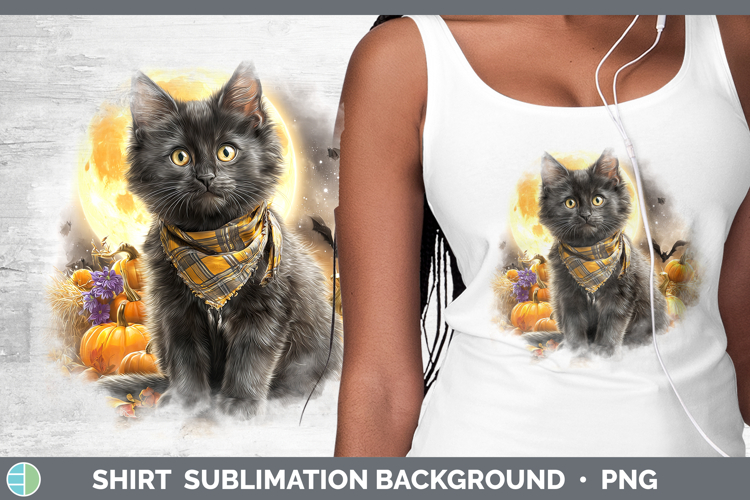 Black Cat Clipart Image 19