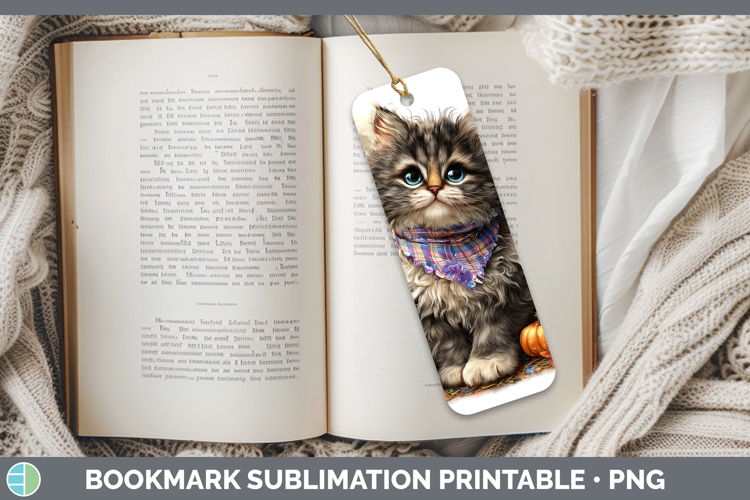 Ragdoll Cat Bookmark Cats Halloween Bandana Sublimation Prin