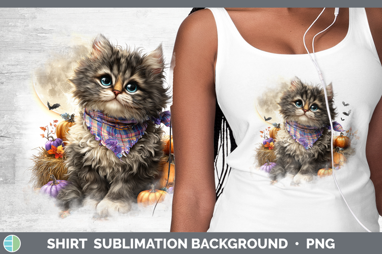 Ragdoll Cat Shirt Cats Halloween Bandana Sublimation Backgro