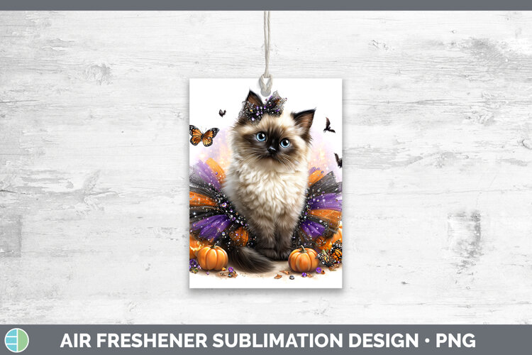 GorgeousCats Halloween Air Freshener design.