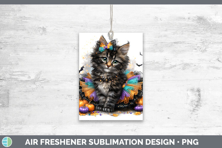 GorgeousCats Halloween Air Freshener design.