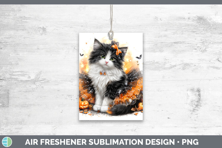 GorgeousCats Halloween Air Freshener design.