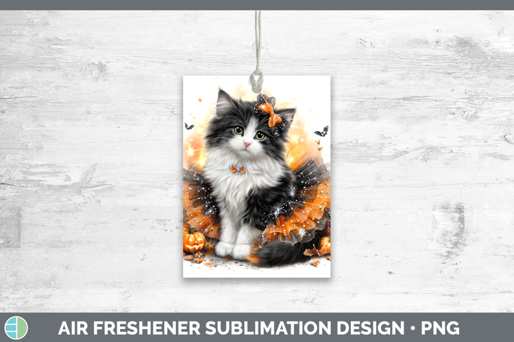 Cats Halloween Norwegian Forest Cat Air Freshener Sublimatio